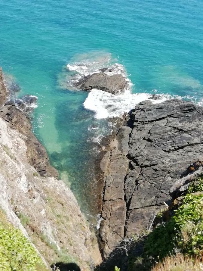 Les Terrasses Du Chateau Barneville-Carteret Esterno foto