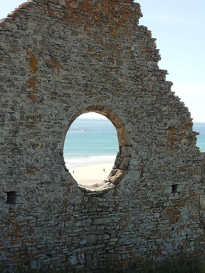 Les Terrasses Du Chateau Barneville-Carteret Esterno foto